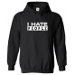 I Hate People Funny Graphic Print Logo Unisex Kids and Adults Pullover Hoodies for Introverts	 									 									